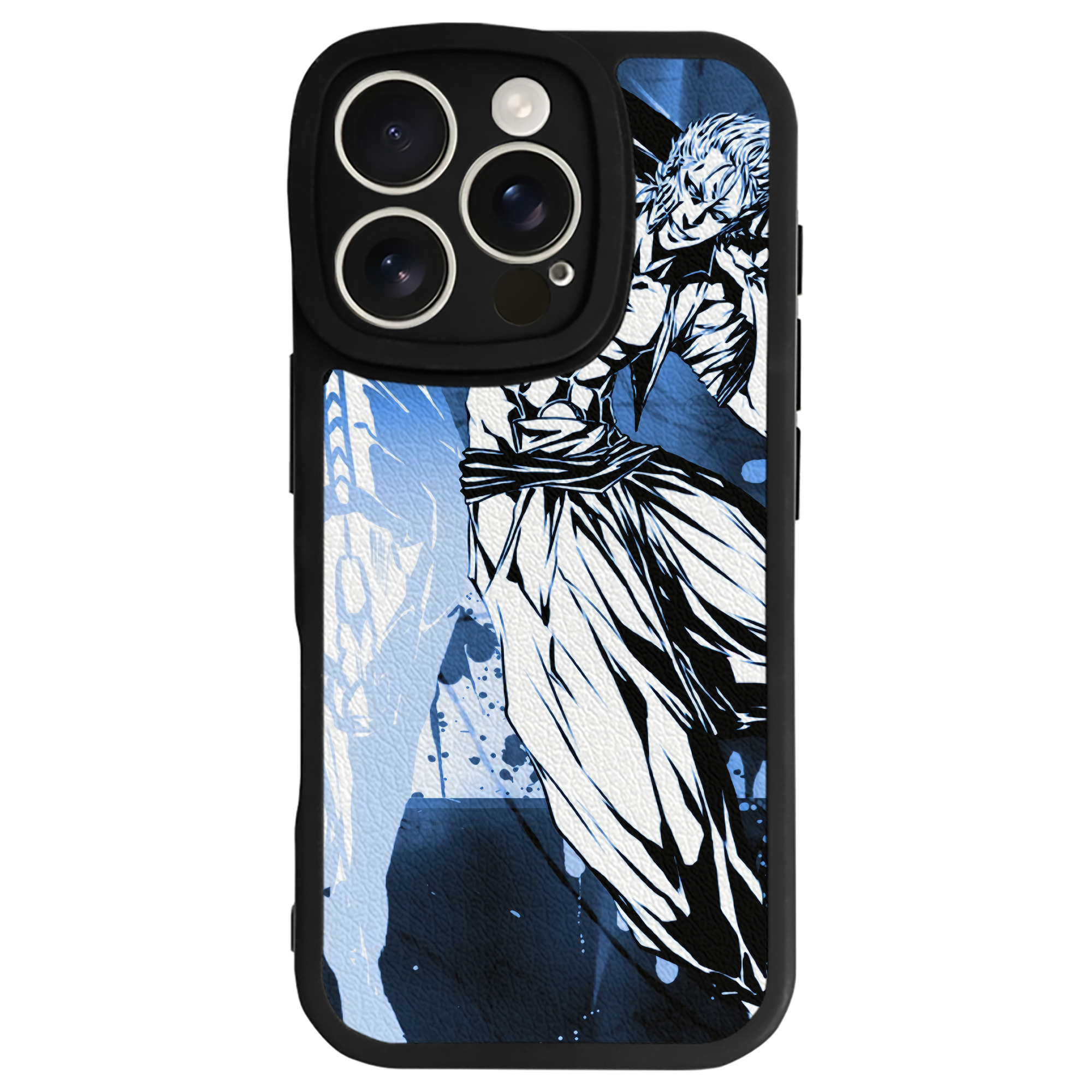 （画像用） ブリーチ BLEACH 【iPhone 16シリーズ対応】シリコンスマホケース（レザー調） 材質：シリコン